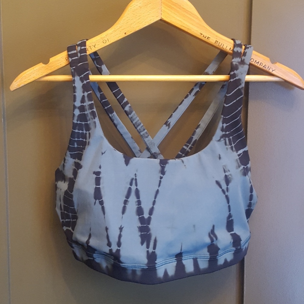 Lululemon Shibori Energy Bra | Green | EUC